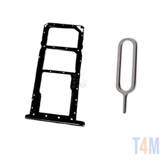 SIM HOLDER OUTSIDE HUAWEI Y7 PRIME 2019 PRETO 